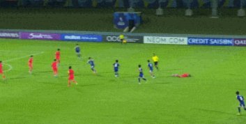 默哈马迪小角度挑射破门，U17勒沃库森1-0中国U17